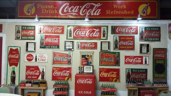 Swainsboro Museum of Coca-Cola Advertisement